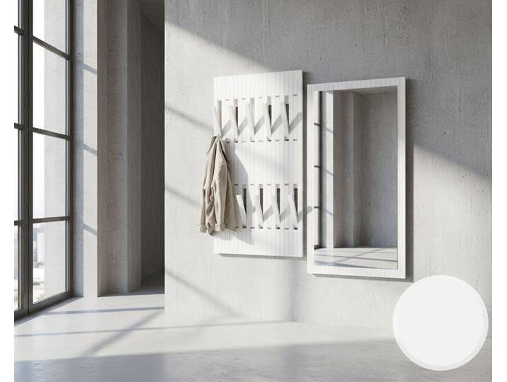 BlackWood »Piaforte weiss« Massivholz Design-Garderobe Garderobe / Weiss lackiert / 33 cm BlackWood »Piaforte weiss« Massivholz Design-Garderobe Garderobe / Weiss lackiert / 33 cm von slewo