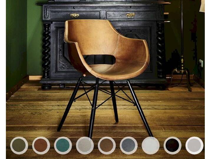 Bodahl »Jazz« Designerstuhl Leder – erhältlich in 10 Farben von slewo