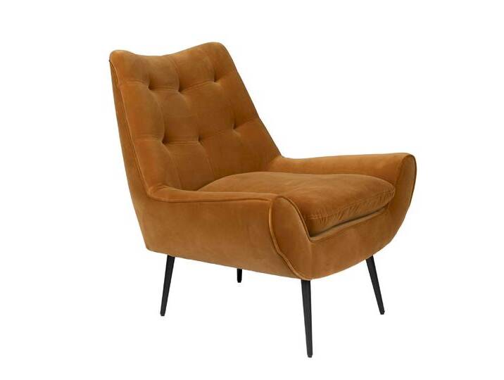 Dutchbone »Glodis« Lounge-Sessel schwarz von slewo