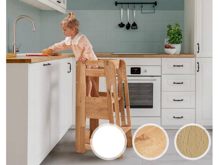 INFANSKIDS »Lernturm« Buche massiv geölt von slewo