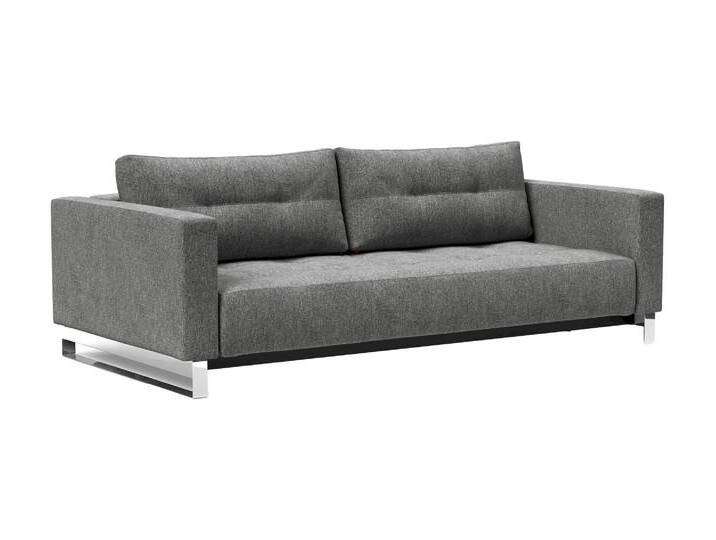 Innovation »Cassius Deluxe« Klappsofa 563 Twist Charcoal von slewo