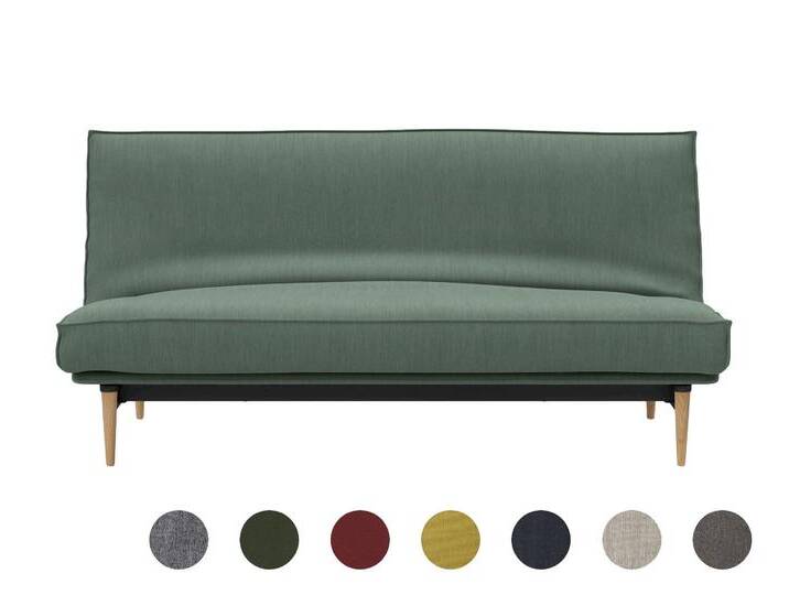 Innovation Colpus Multifunktionales Klappsofa 140x200 cm / 562 Grün / Latex / mit Bezug von slewo