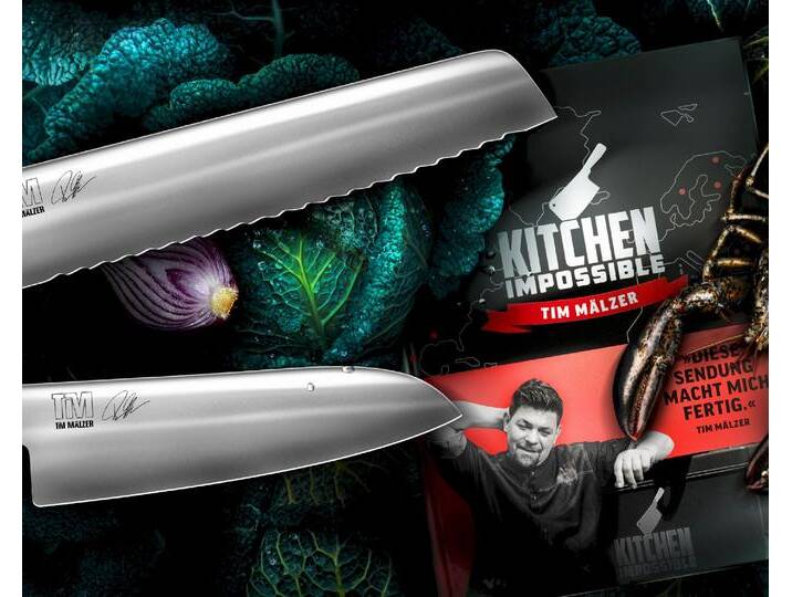 KAI Kamagata Tim Mälzer »TMK-SB22« aus Kitchen Impossible Messer-Set TMK-0702+TMK-0705 von slewo