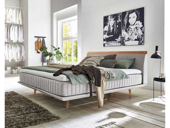 Kamjo »Minimum« Boxspringbett inkl. Topper 140x200 cm / H2/H3 Kamjo »Minimum« Boxspringbett inkl. Topper 140x200 cm / H2/H3 von slewo