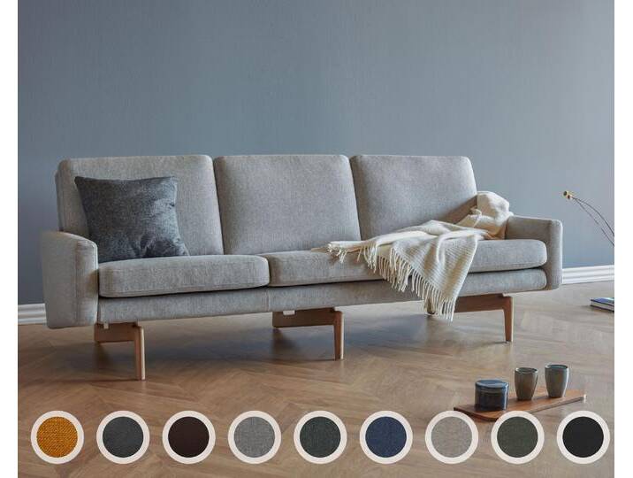 Kragelund »Egsmark« Couch K200 / 2-Sitzer / 151 x 76 x 76 cm / Stoff 242 Grün von slewo