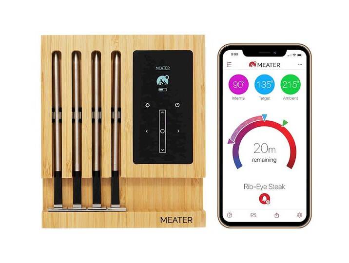 MEATER »Block« Smartes Fleischthermometer kabellos – erhältlich in 1 Größen MEATER »Block« Smartes Fleischthermometer kabellos – erhältlich in 1 Größen von slewo