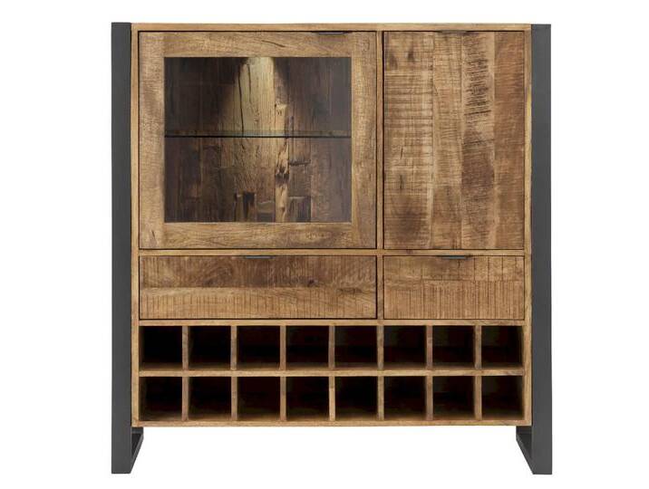 MassivHolz »Cayro« Weinschrank 116x113x42 cm MassivHolz »Cayro« Weinschrank 116x113x42 cm von slewo