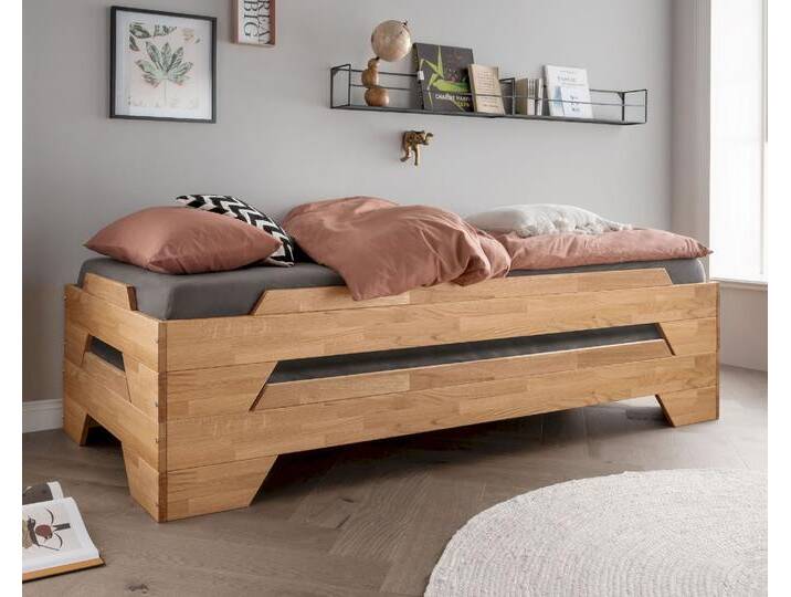 MassivHolz »Denver« Wildeiche Stapelbett MassivHolz »Denver« Wildeiche Stapelbett von slewo