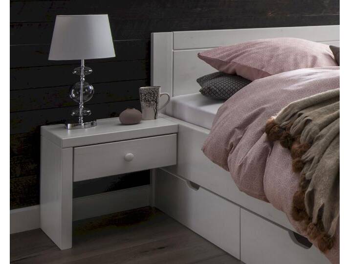 MassivHolz »Vita« Nachtkonsole weiß MassivHolz »Vita« Nachtkonsole weiß von slewo