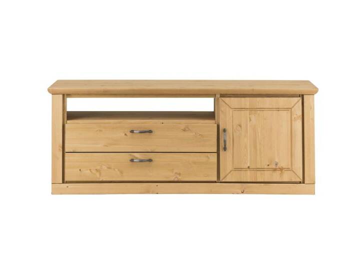 Massivholz »Adela« TV-Lowboard Kiefer massiv - weiß Absetzungen gebeizt/geölt Massivholz »Adela« TV-Lowboard Kiefer massiv - weiß Absetzungen gebeizt/geölt von slewo