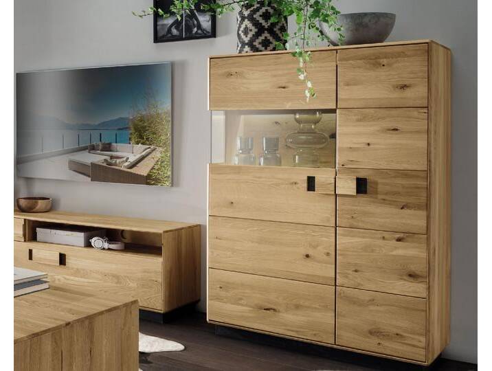Massivholz »Arosa« Highboard I 96x141,6x42 cm Massivholz »Arosa« Highboard I 96x141,6x42 cm von slewo