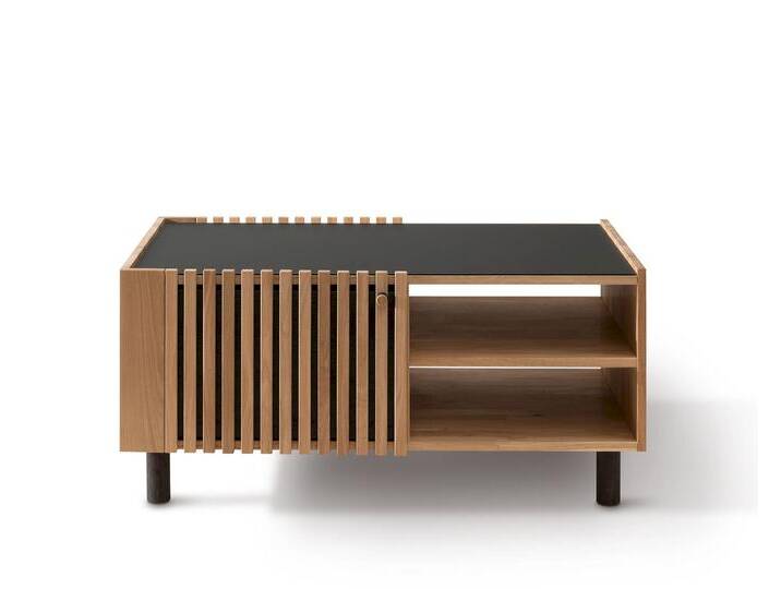 Massivholz »Ascona« Couchtisch Holzfüße von slewo