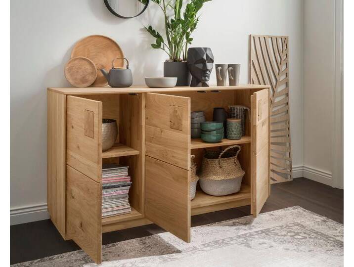 Massivholz »Davos« Sideboard II Wildeiche bianco geölt Massivholz »Davos« Sideboard II Wildeiche bianco geölt von slewo