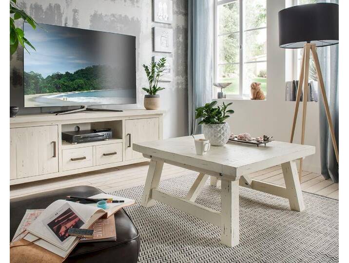 Massivholz »History Pine« Couchtisch A-Framed – erhältlich in 2 Größen von slewo