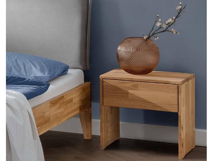 Massivholz »Los Angeles I« Nachttisch freistehend Buche weiß Massivholz »Los Angeles I« Nachttisch freistehend Buche weiß von slewo