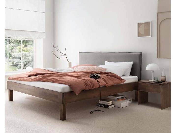 Massivholz »Los Angeles IX« Mokka Massivholzbett 140x200 cm / 25 cm Massivholz »Los Angeles IX« Mokka Massivholzbett 140x200 cm / 25 cm von slewo