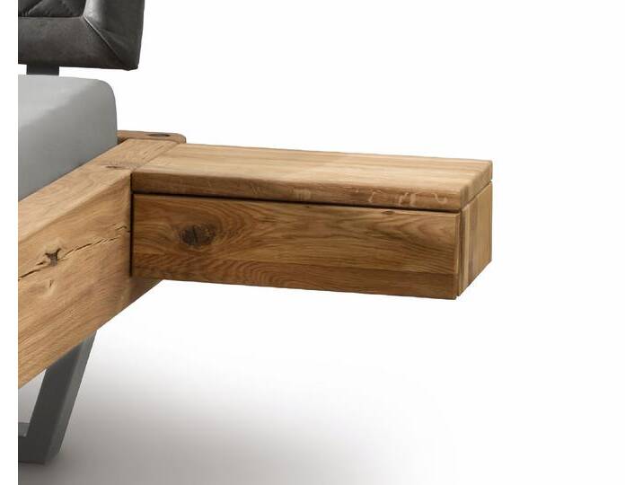 Massivholz »Montreal« Wildeiche Hängenachtkommode mit Schublade rechts Massivholz »Montreal« Wildeiche Hängenachtkommode mit Schublade rechts von slewo