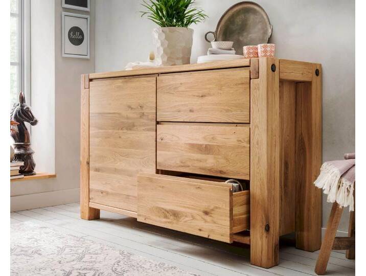 Massivholz »Montreal« Wildeiche Kommode I Kommode Massivholz »Montreal« Wildeiche Kommode I Kommode von slewo