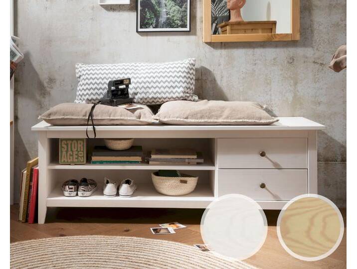 Massivholz »Solvita« TV Lowboard I – erhältlich in 2 Farben Massivholz »Solvita« TV Lowboard I – erhältlich in 2 Farben von slewo