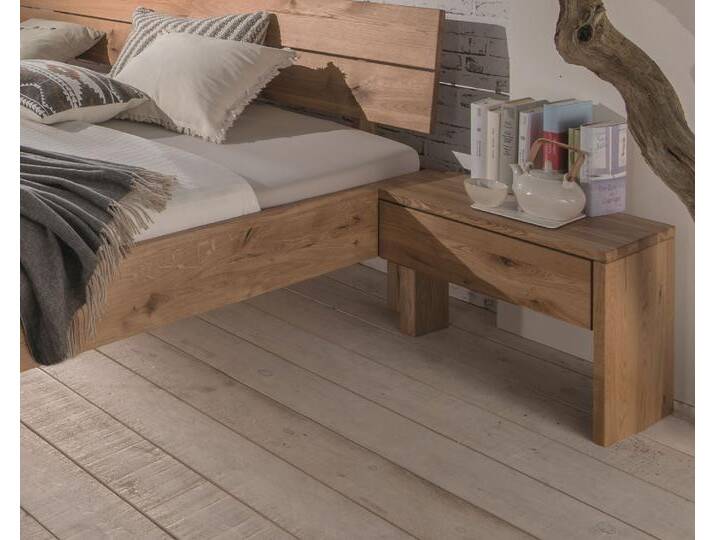 Massivholz »System F« Nachtkonsole – erhältlich in 3 Holzarten Massivholz »System F« Nachtkonsole – erhältlich in 3 Holzarten von slewo