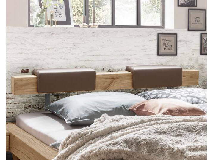 Massivholz »Vancouver« Steckkissen 2er-Set braun von slewo