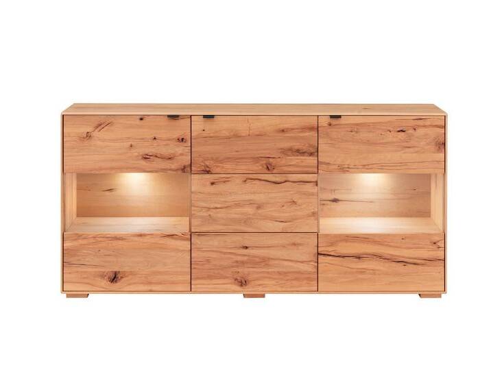 Massivholz »Zerro« Sideboard II Kernbuche / ohne Beleuchtung Massivholz »Zerro« Sideboard II Kernbuche / ohne Beleuchtung von slewo