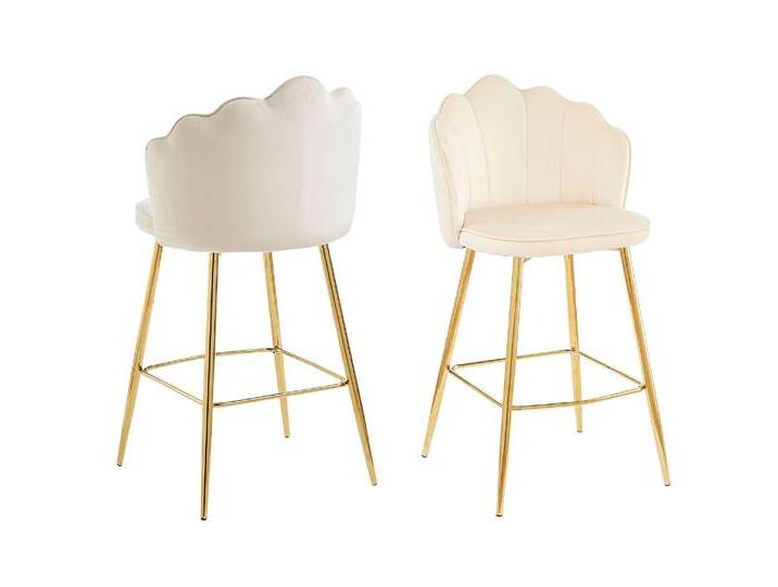 SalesFever »Arielle« Barhocker 2er-Set beige 52x100x54 cm SalesFever »Arielle« Barhocker 2er-Set beige 52x100x54 cm von slewo