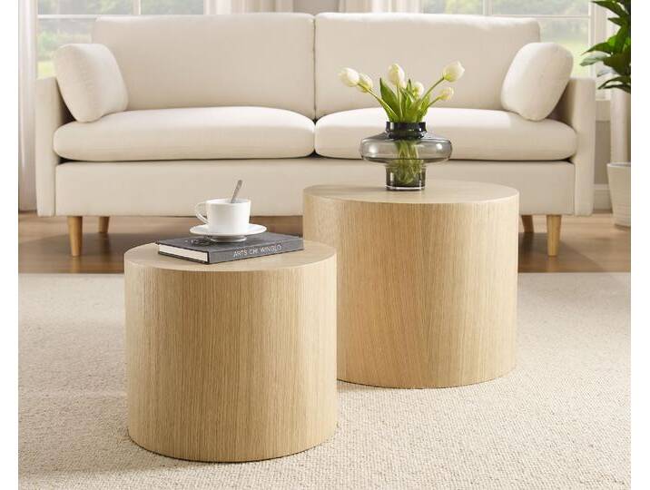 SalesFever »Ava« Couchtisch 2er Set eiche natur SalesFever »Ava« Couchtisch 2er Set eiche natur von slewo