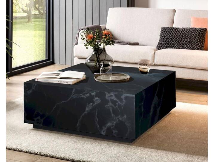 SalesFever »Jaxon« Couchtisch Marmoroptik schwarz von slewo