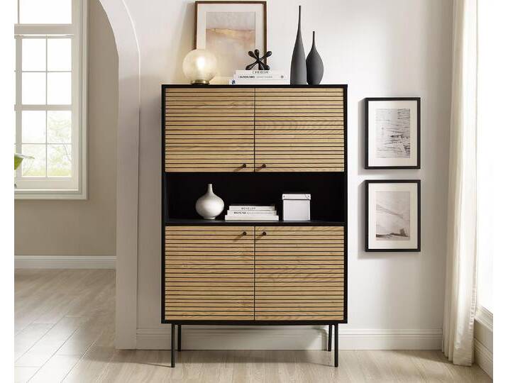 SalesFever »Melvin« Highboard 155x100x40 cm von slewo