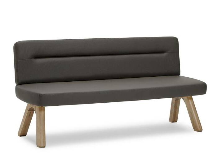 Schösswender »Ontario« 200 Polsterbank Variante A 182 cm / Gavin 03 beige / Kernbuche natur von slewo
