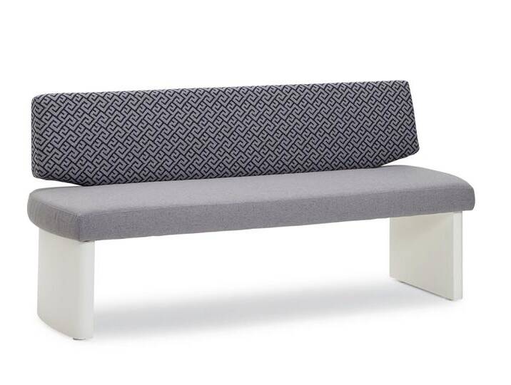 Schösswender »Ontario« 300 Polsterbank Variante C 172 cm / Gavin 03 beige / Wildeiche natur von slewo