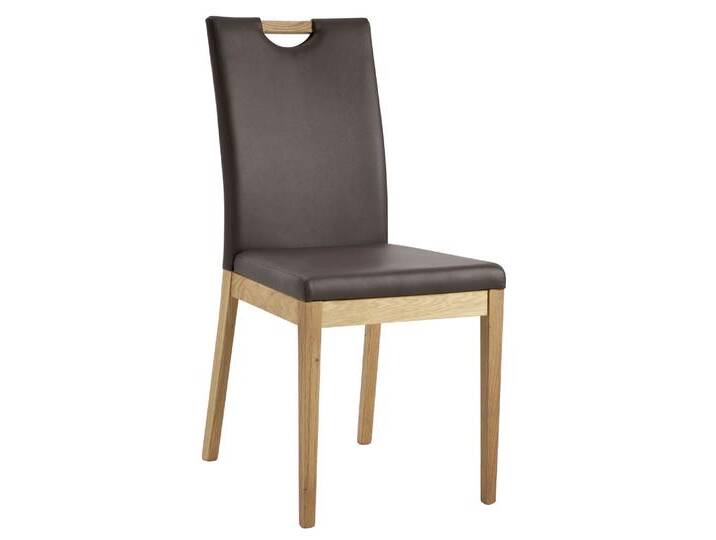 Schösswender »Palma« Wildeiche Massivholz Stuhl Echtleder beige Schösswender »Palma« Wildeiche Massivholz Stuhl Echtleder beige von slewo