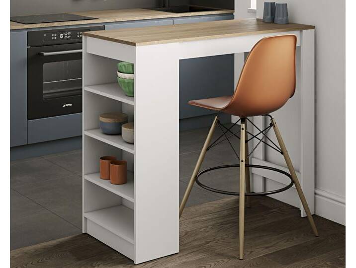 TemaHome »Aravis« Bartisch Weiß mit Eiche TemaHome »Aravis« Bartisch Weiß mit Eiche von slewo