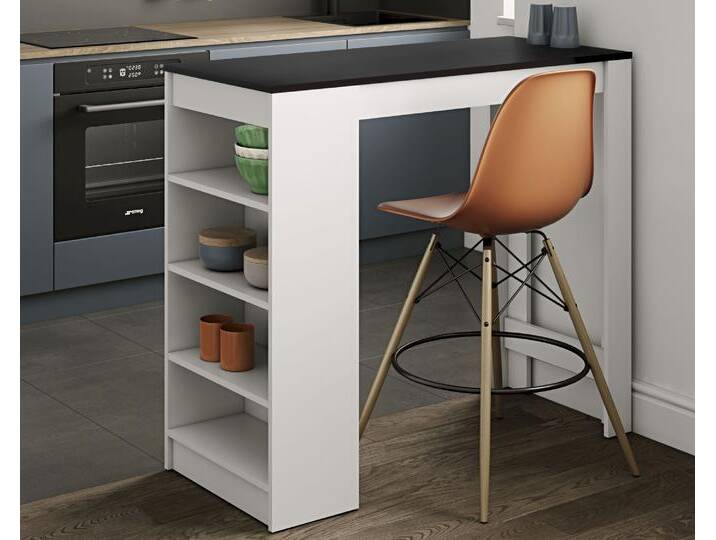 TemaHome »Aravis« Bartisch Weiß mit Schwarz TemaHome »Aravis« Bartisch Weiß mit Schwarz von slewo