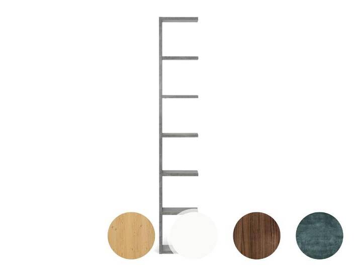 TemaHome »Pombal« Anbaumodul Anbauregal / H 224 cm / B 71 cm / Wildeiche TemaHome »Pombal« Anbaumodul Anbauregal / H 224 cm / B 71 cm / Wildeiche von slewo