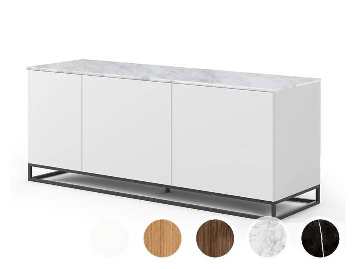 TemaHome Sideboard Join - 160L2 mit Metallfuss Marmor Schwarz TemaHome Sideboard Join - 160L2 mit Metallfuss Marmor Schwarz von slewo