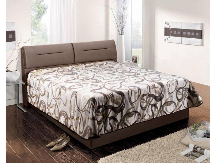 Winkle Polsterbett Girona 180x200 cm / 7244 schwarz / ohne Lattenrost / ohne Matratze von slewo