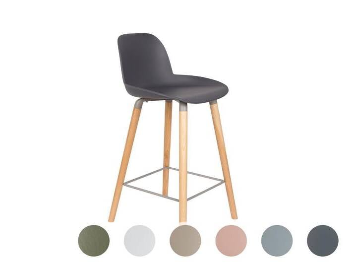 Zuiver Barhocker Albert Kuip 75 cm / Dark Grey Zuiver Barhocker Albert Kuip 75 cm / Dark Grey von slewo