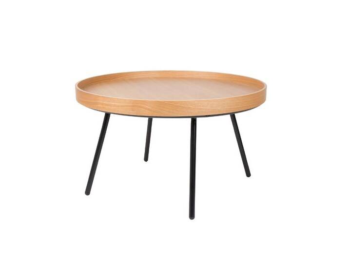 Zuiver Couchtisch Oak Tray 78x45 cm von slewo