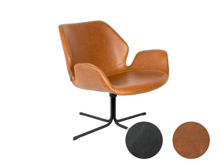 Zuiver Lounge Sessel Nikki Schwarz Zuiver Lounge Sessel Nikki Schwarz von slewo