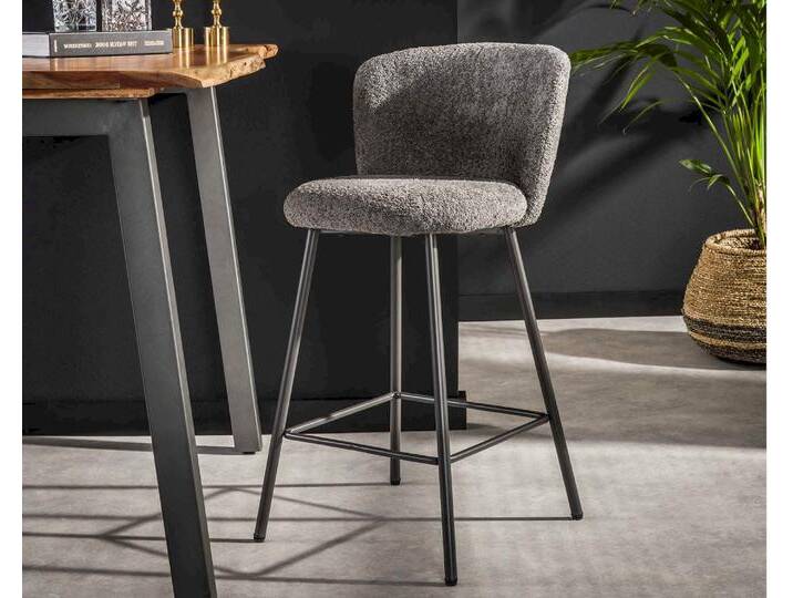 designline »Curve« Barstuhl rosa von slewo