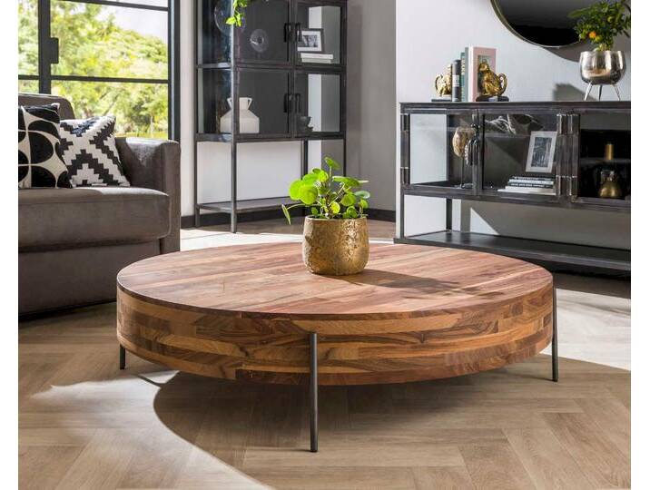 designline »Daytona« Couchtisch 120x35x120 cm von slewo