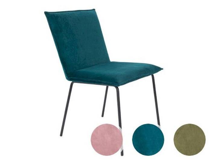 designline »Floke Velvet« Polsterstuhl – erhältlich in 4 Farben von slewo