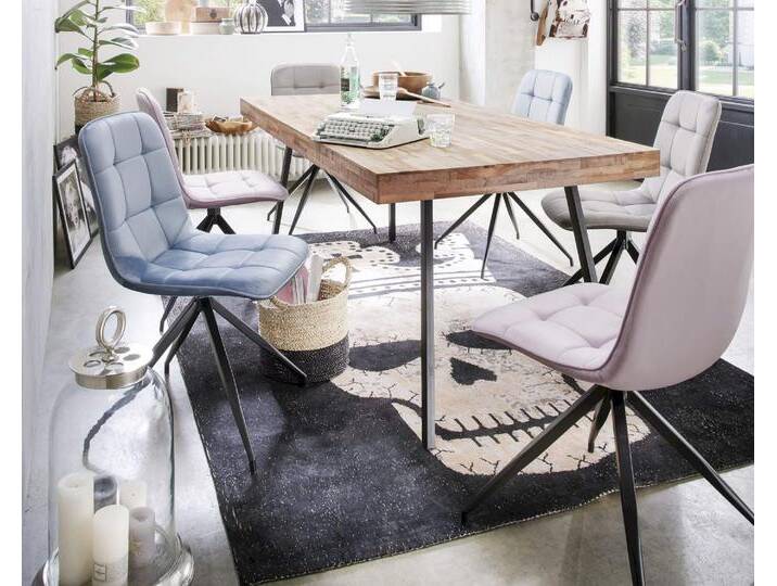 designline »M2H-Smile« Polsterstuhl dunkelbraun von slewo