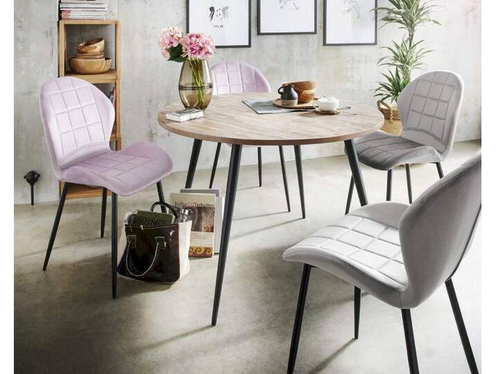 designline »M2H-Wave« Polsterstuhl grau von slewo