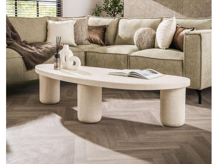 designline »Marble« Couchtisch Kieselstein Dreieck – erhältlich in 1 Größen von slewo