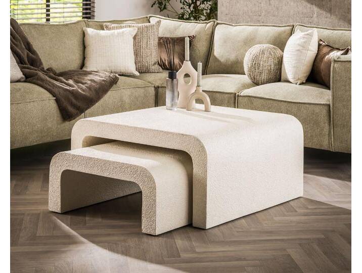 designline »Marble« Couchtisch bend stone 2er-Set 2er-Set designline »Marble« Couchtisch bend stone 2er-Set 2er-Set von slewo