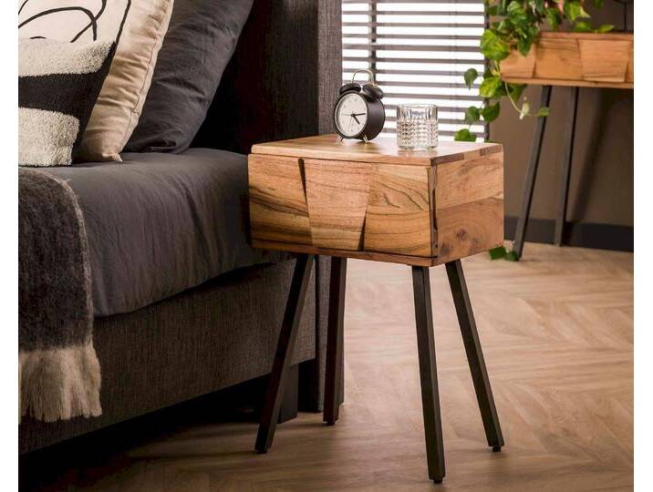 designline »Muan« Nachttisch 40x60x32 cm von slewo