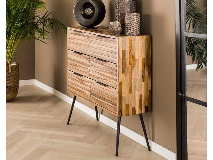 designline »Teca strip« Kommode von slewo
